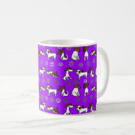 De Café Caneca Cartoon Jack Russell Terrier