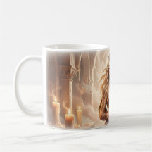 Caneca Casal Tatuado Abraço Suave Corredor à Luz d