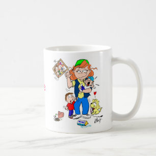 De Café Caneca caseiro desesperada das mães