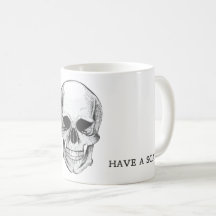 Caneca Caveira Have a Scary