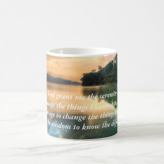 De Café Caneca cénico da oração da serenidade