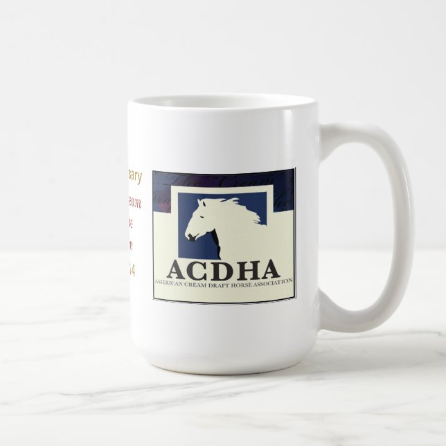 De Café caneca cerâmica do aniversário do 70 (Direita)