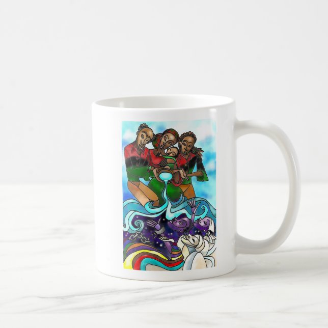 De Café Caneca cerâmica do "Libation" (Direita)