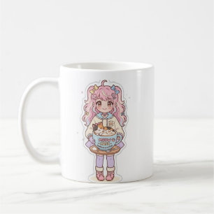 De Café Caneca Chibi Anime Girl Kawaii Neko Cafe