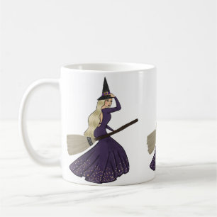 De Café Caneca chique loura da bruxa