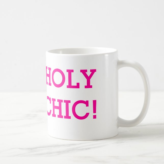 De Café Caneca chique santamente (Direita)