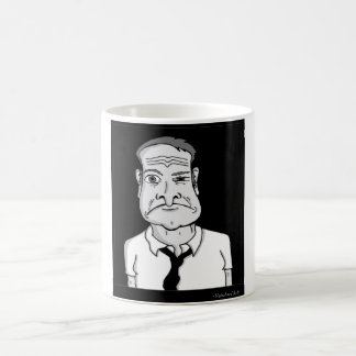 De Café Caneca cinzenta velha do gajo