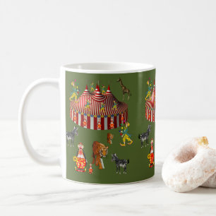 De Café caneca circo