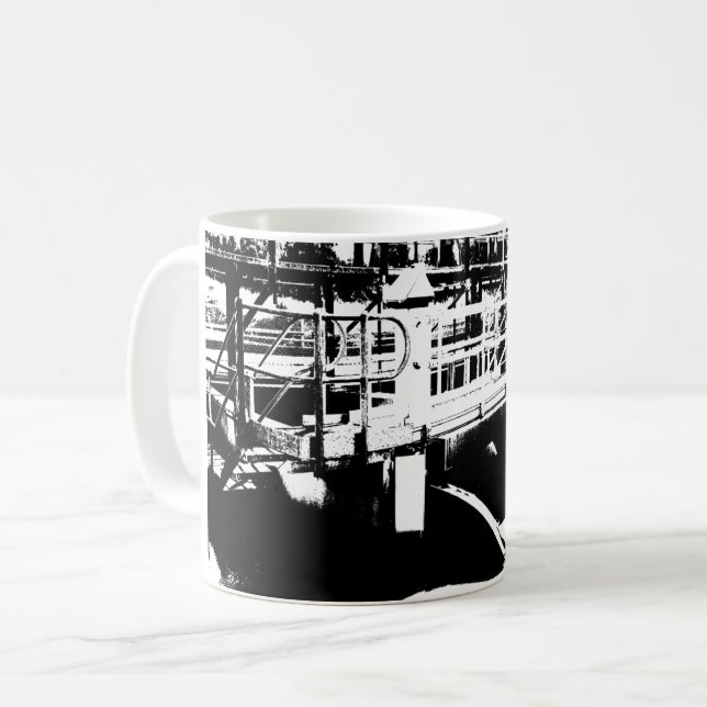 De Café caneca clássica 325ml (Frente Esquerda)