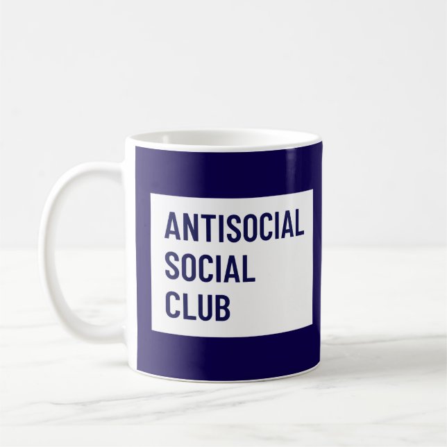 De Café Caneca Clássica Antisocial Social Club (Esquerda)