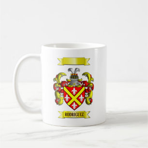 De Café Caneca Clássica Apelido da Família Rodriguez e Esc