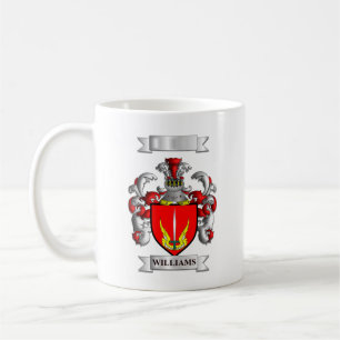 De Café Caneca Clássica Apelido da Família Williams e Escu