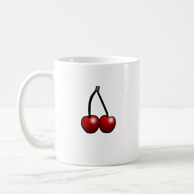 De Café Caneca Clássica Cereja (Esquerda)