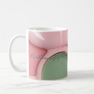 De Café Caneca clássica com gráfico abstrato elegante