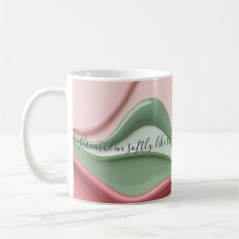De Café Caneca clássica com gráfico abstrato elegante