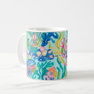 De Café Caneca clássica com gráfico estiloso