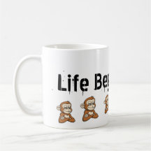 Caneca Clássica Confident Monkey, 11 oz