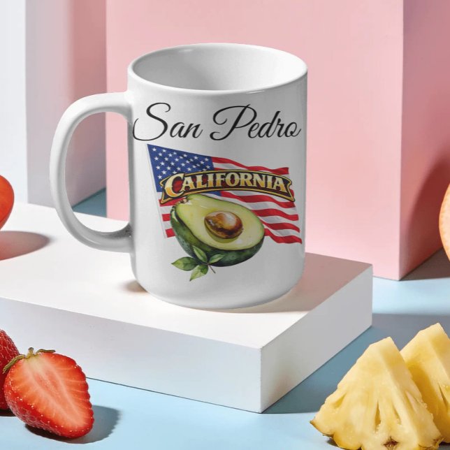 De Café Caneca Clássica da Califórnia (California Love & Avo Vibes)