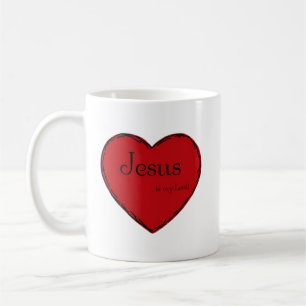 De Café Caneca clássica da coleção "Jesus é meu Senhor"