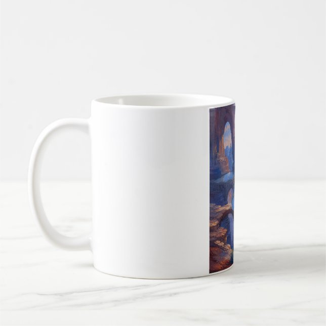 De Café Caneca Clássica do Canyon com Espelhos Suspensos (Esquerda)