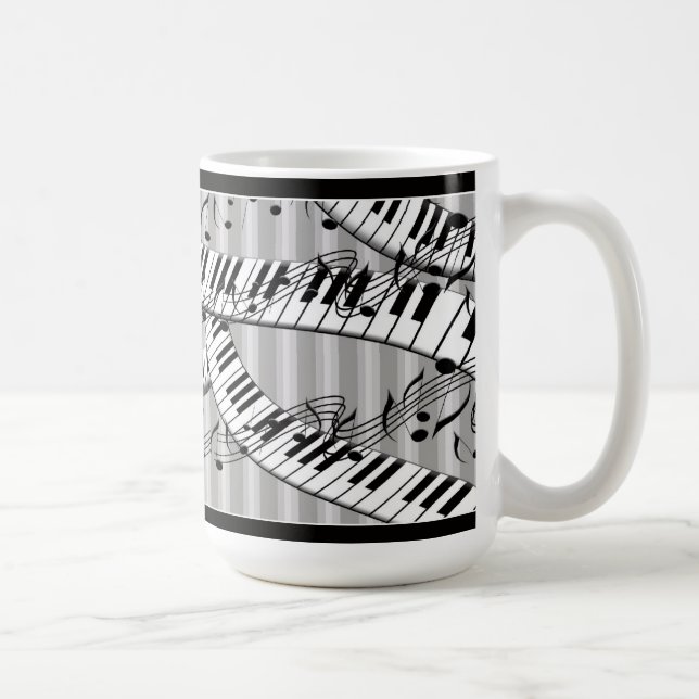 De Café Caneca clássica do divertimento do teclado da (Direita)