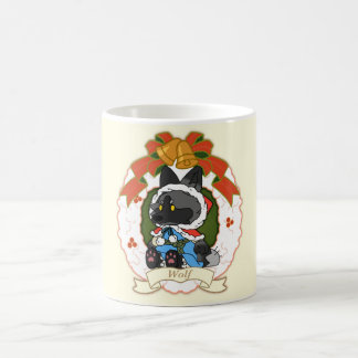 De Café Caneca Clássica do lobo, 11 oz