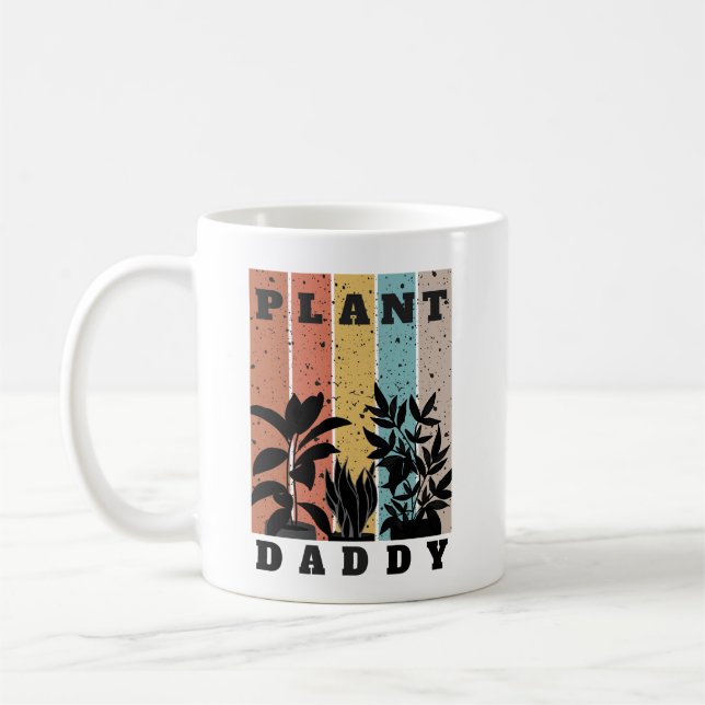 De Café Caneca Clássica do Papai das Plantas (Esquerda)