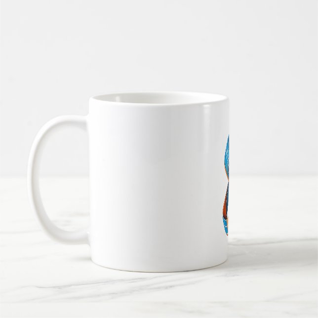 De Café Caneca Clássica Estrela Explosiva Möbius Cinética  (Esquerda)