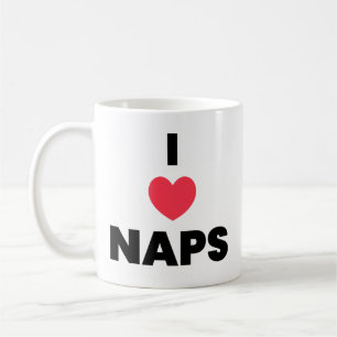 De Café Caneca Clássica Eu Amo Sonecas – Humor Aconchegant