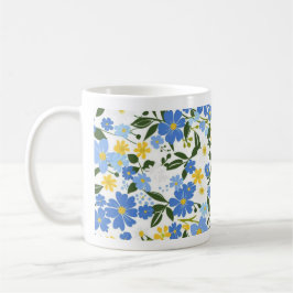 De Café Caneca Clássica Floral