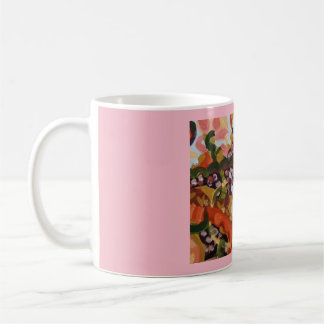 De Café Caneca clássica "floral"