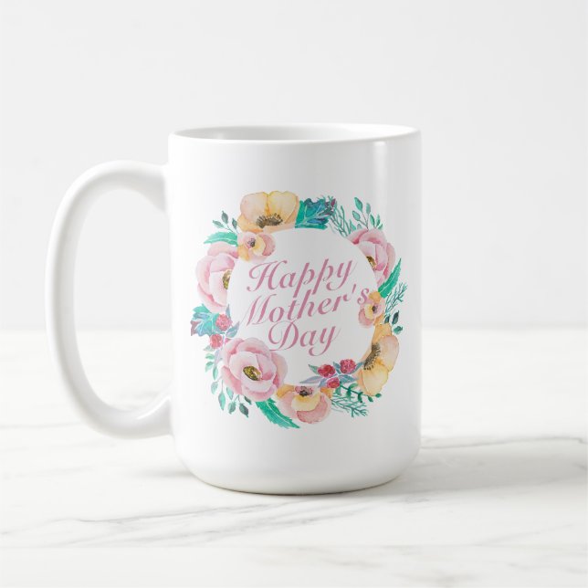 De Café Caneca | clássica floral do dia das mães feliz (Esquerda)
