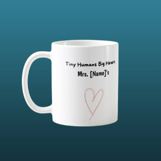 De Café Caneca Clássica Grande Coração Personalizado para