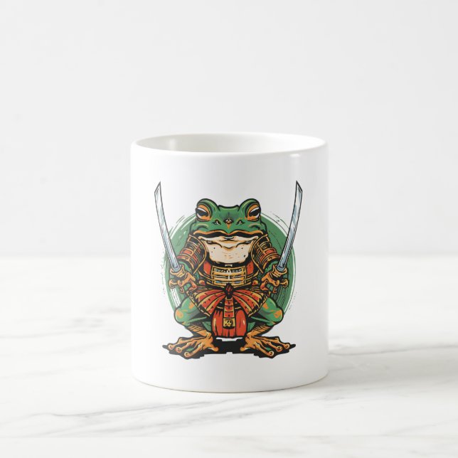 De Café Caneca Clássica Guerreiro Samurai Sapo (Centro)