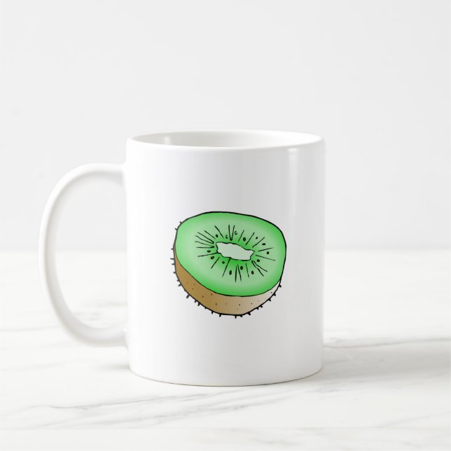 De Café Caneca Clássica Kiwi (Esquerda)