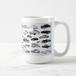 De Café Caneca clássica legal dos carros
