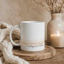 De Café Caneca Clássica Listras Calmas Sussurradas, 330 ml