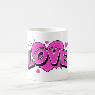 De Café caneca clássica LOVE