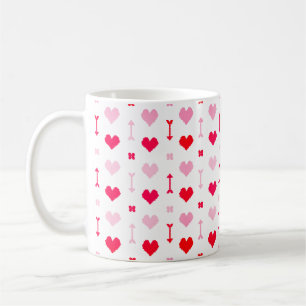 De Café Caneca Clássica Love Arrows & Blossoms