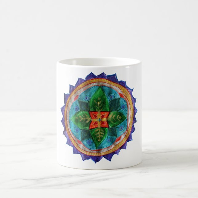 De Café Caneca Clássica Mandala Mágica (Centro)