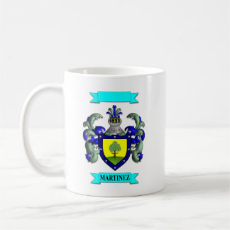 De Café Caneca Clássica Martinez Sobrenome e Escudo