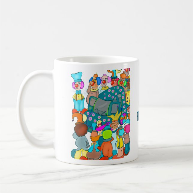 De Café Caneca Clássica Não Engraçada (Esquerda)