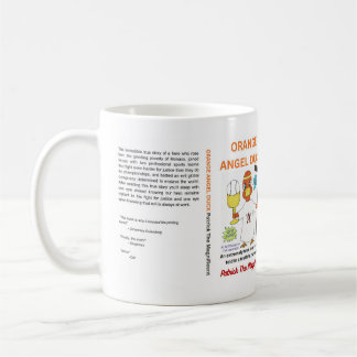 De Café Caneca Clássica ORANGE ANGEL DUCK, 330 ml