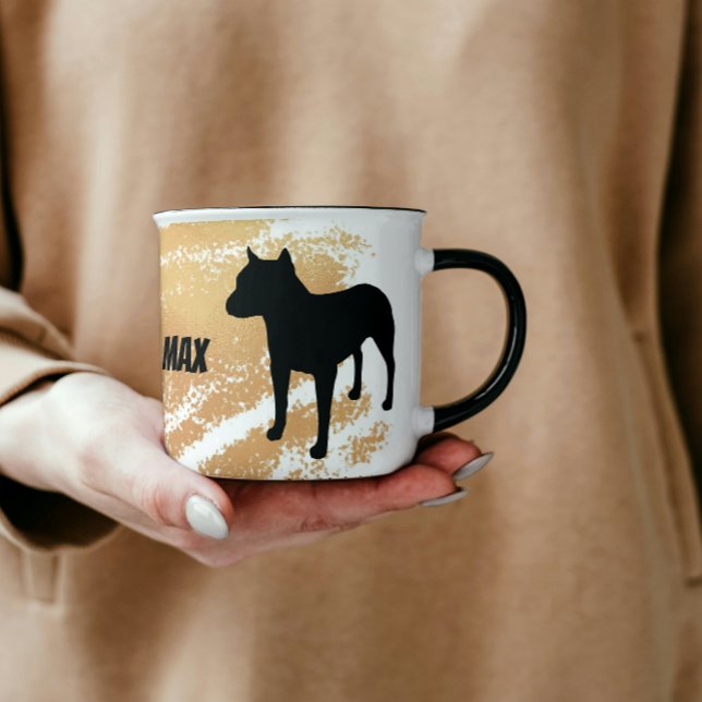 De Café Caneca clássica Pitbull (Criador carregado)
