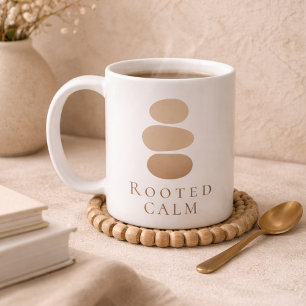 De Café Caneca Clássica Rooted Calm Pebbles, 330 ml