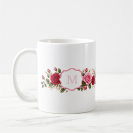 De Café Caneca Clássica - Rosa do Dia das Mães