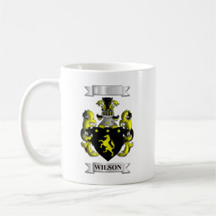De Café Caneca Clássica Sobrenome e Logotipo da Família Wi