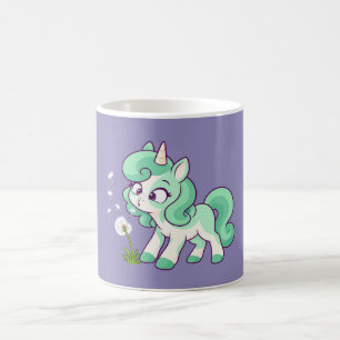 De Café Caneca Clover Dandelion Wish Lavender