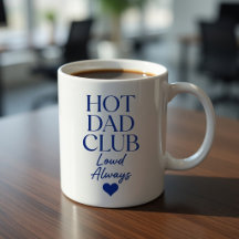Caneca Clube do Papai Quente Amado Sempre | Dia do