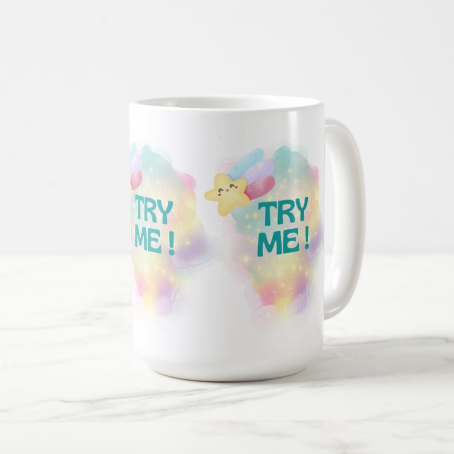 De Café Caneca Colorida (Frente Esquerda)